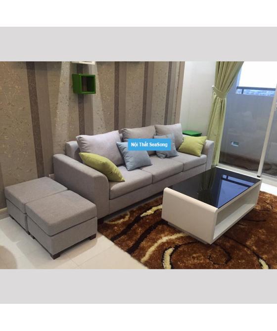 Sofa Băng / Sofa Thẳng 576 (Dài 2m) + 1 bàn trà MS00 Sofa Băng / Sofa Thẳng 576 (Dài 2m) + 1 bàn trà MS00